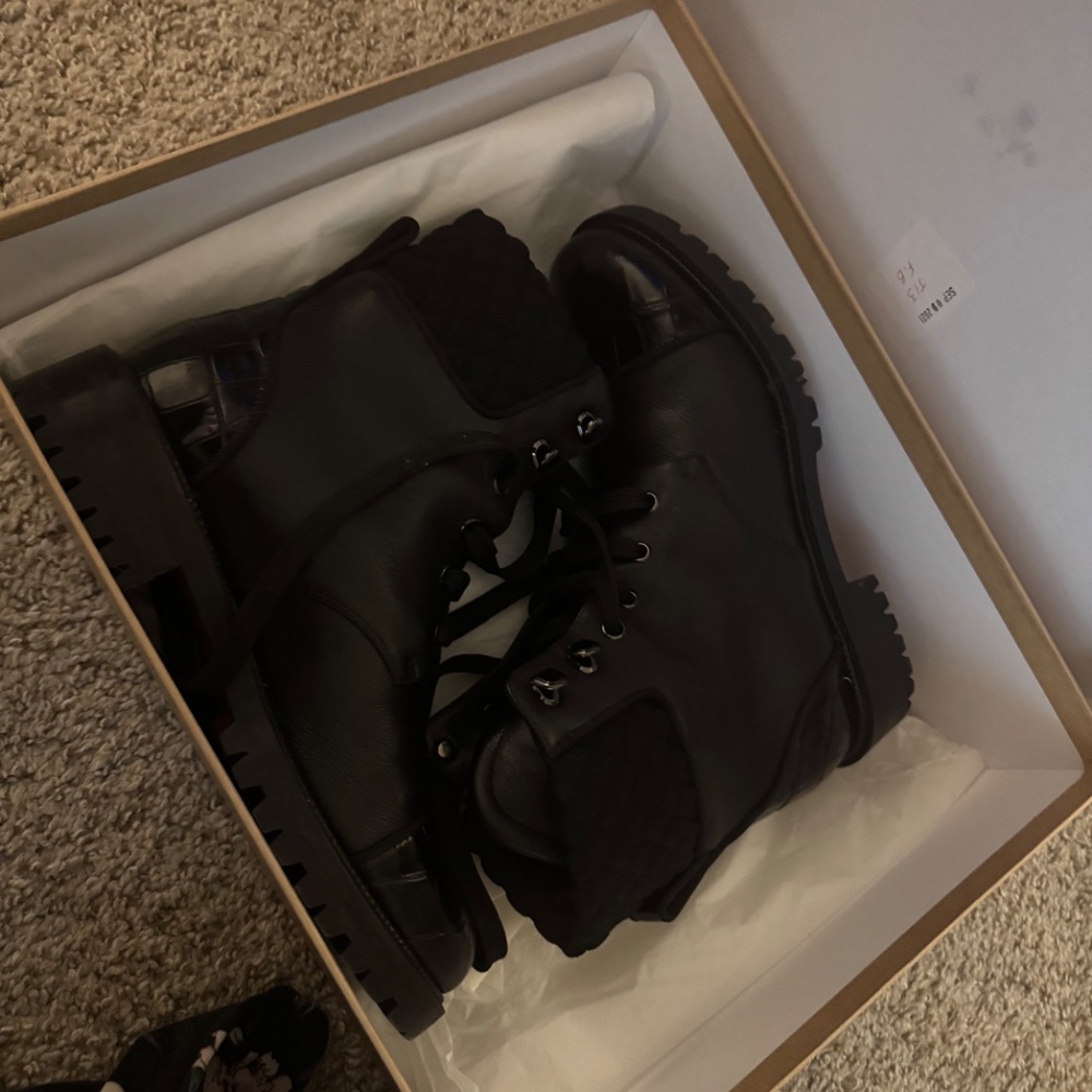 Christian Louboutin Mayr combat boots size 38 - Picture 9 of 11